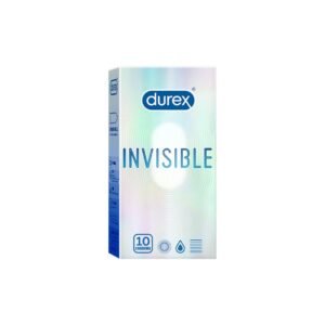 Durex Invisible Condoms (Ultra Thin for Maximum Sensitivity)
