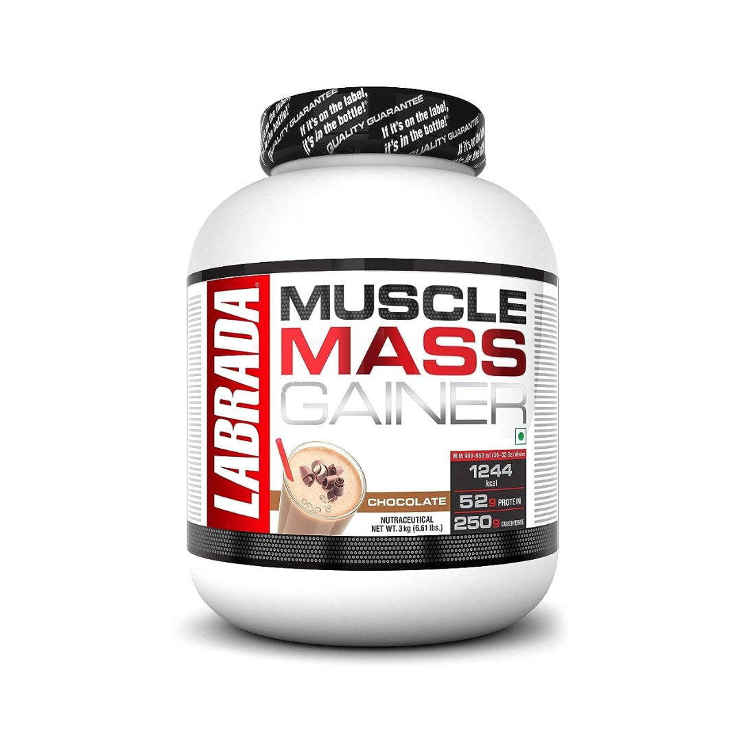 Labrada Muscle Mass Gainer - 1244 Calories High Protein Gainer