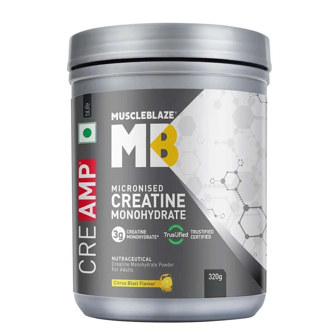 MuscleBlaze CreAMP Micronised Creatine Monohydrate
